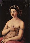 Portrait of a Young Woman RAFFAELLO Sanzio